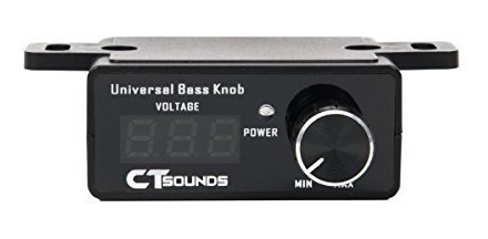 Ct Suena Universal Bass Pomo Con Voltímetro Digital