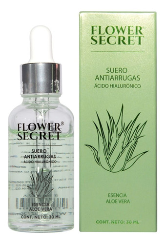 Serum Antiarrugas Esencia Aloe Vera 30 Ml Flower Secret