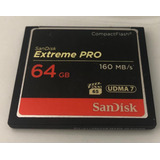 Tarjeta De Memoria San Disk Extreme Pro 64 Gb