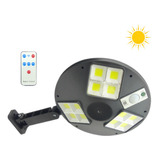 Farol Solar 12 Placas Cob Led Con Sensor De Movimiento