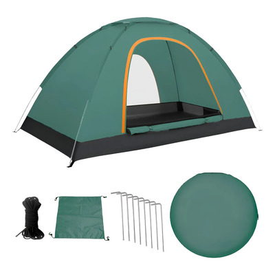 Tiendas Casa Campaña 3 Personas\u002Fgran Espacio \u002Ffácil Instalar Color Verde Oscuro Lawuto | Envío gratis