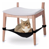 Cama Rede Para Gatos Fixar Cadeira Redinha Suspensa Gato Pet Cor Cinza