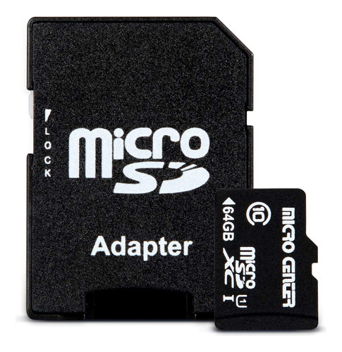 Micro Sd 64gb Adaptador 