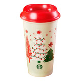 Vaso Reusable Para Bebidas Calientes Starbucks Holiday 2022