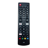 Control Remoto 588 Para Smart Tv Led LG Amazon Netlix Movies