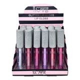 Lip Gloss Glitter De Tejar Love Crazy Caja X24u 