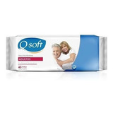 Q-soft Toallitas Húmedas Para Adultos X 40 Unidades