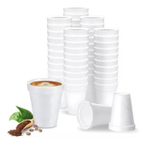 50 Vasos Tergopol Descartables Termicos Café Bebida 180cc