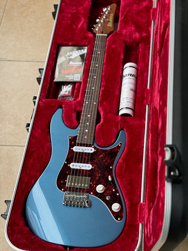 Ibanez Az2204n Prestige Prussian Blue Metallic 2023