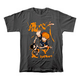 Camiseta Algodón Peinado Adultos Estampado Anime Haikyu!!