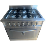 Cocina Industrial Fornax Versatil 6 Hornallas 86cm.