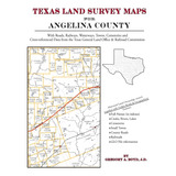 Libro: En Ingles Texas Land Survey Maps For Angelina County