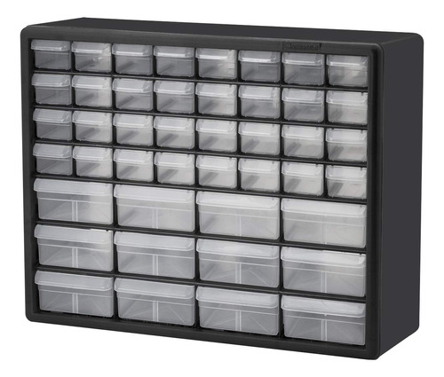 Akro-mils 10144 - Gabinete De 44 Cajones De Plastico Para Al