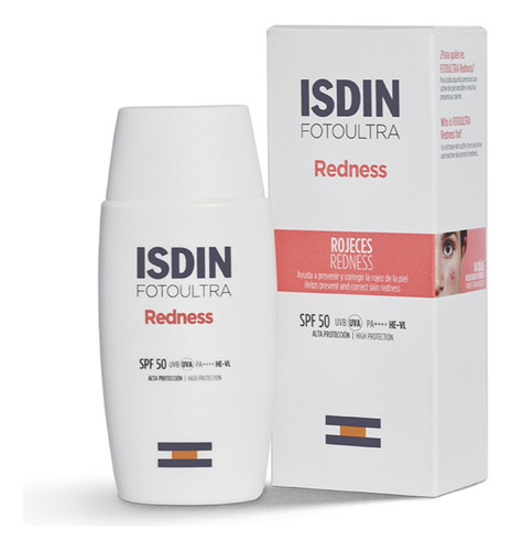 Fotoprotector Isdin Ultra Redness Fps50 Para Rojeces 50ml