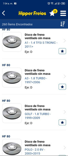 Disco Del ,ventilado Audi 1.4 1.6 Seat Leon Toledo Vw Fox  Foto 5