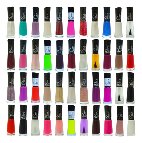 Kit Esmaltes Profissional Completo 44 Cores Atacado Exclusiv