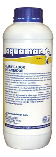 Clarificante Aquamar X 1 Litro Para Pileta