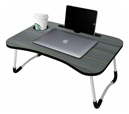 Mesa Notebook Estudos Dobrável Portátil Cama Sofá Café Home