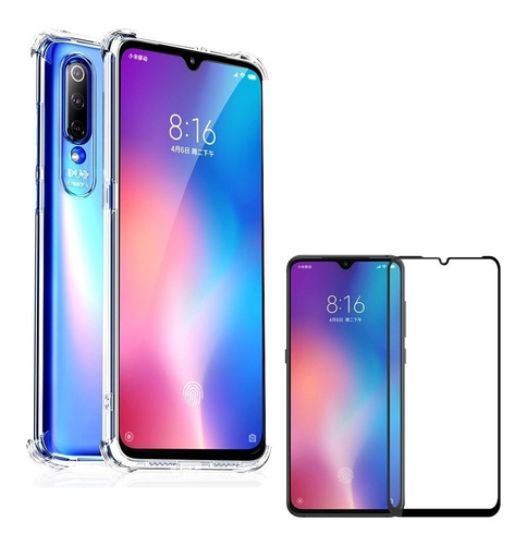 Capa Heavy Duty Anti Impacto Para Xiaomi Mi 9 Se + Pelicula