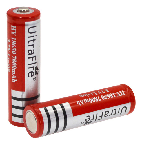 Pila Batería 18650 Recargable 7800mah 3.7v Li-ion