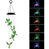 Lampara Colgante Led Solar Colibrí  Jardín