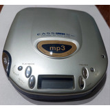 Grabador Y Reproductor Cd (mp3) Portátil (diskman) Eass Plus