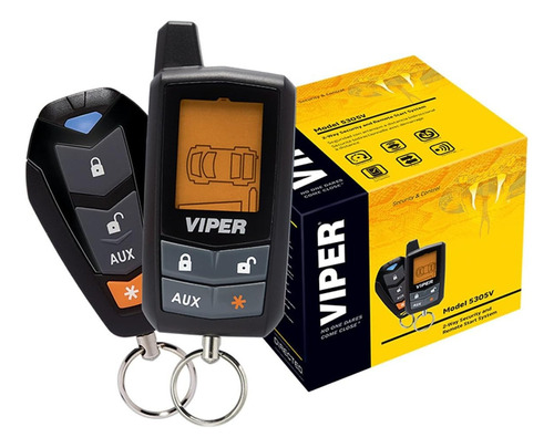 Alarma Automotriz Viper 5305v, Control De Encendido 2 Vías