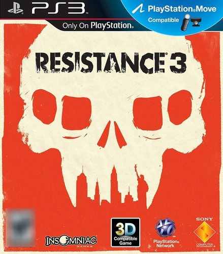 Resistance 3 Ps3 Mídia Física Seminovo Completo