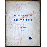 Partitura Método Moderno Para Guitarra Libro1 Gascón Ricordi