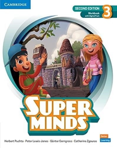 Super Minds Level 3 - 2 Ed - Workbook + Digital Pack