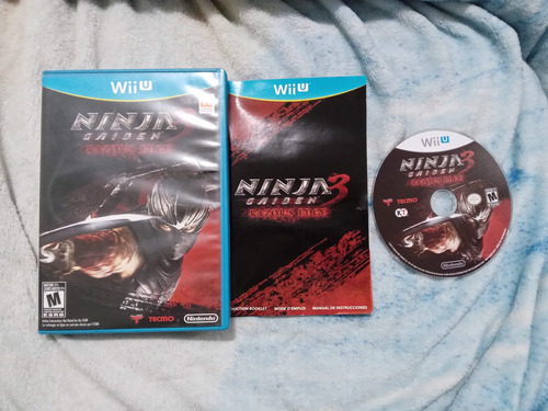 Ninja Gaiden 3 Razors Edge Completo Nintendo Wii U,funcionan