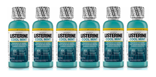 Listerine Cool Mint - Enjuague Bucal Antisptico Para Mal Ali