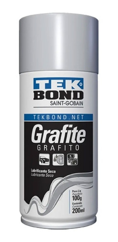 Aerosol Lubricante En Seco Grafito 200ml Tekbond Grafite