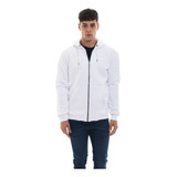 Campera Buzo Algodon Peruano Rustico Con Cierre Colores 