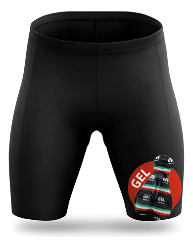 Bermuda Ciclismo Bike Forro De Gel Masculina Short *promoção | MercadoLivre