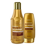 Kit Banho De Verniz Shampoo 300ml E Condi. 200g Forever Liss