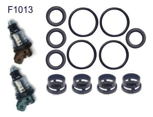 Kit De Filtros Y Orings P/limpieza Inyectores Renault Megane R19 Scenic 1.8 2.0 Con Inyectores Siemens Verdes O Azules