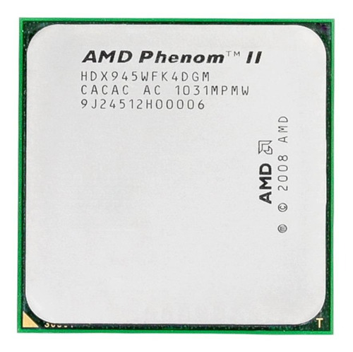 Processador Gamer Amd Phenom Ii X4 945 Hdx945wfk4dgm  De 4 Núcleos E  3ghz De Frequência