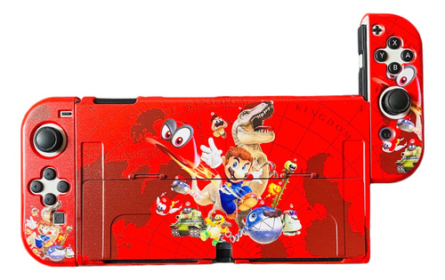 Nintendo Switch Oled Super Mario Odyssey Protector Joy Con
