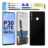 Pantalla Para Huawei P30 Lite 24mpx Mar-lx3a Y Tapa Trasa