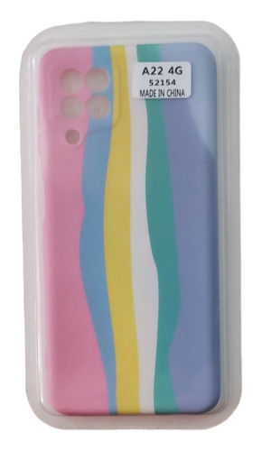 Funda Rigida Arco Iris Compatible Con Samsung A02 A22 A32 4g