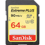 Sandisk Extreme Plus Sdhc Sdxc Uhs-i 64gb Tarjeta De Memoria