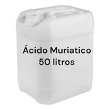 Acido Muriatico 19% Pileta Reductor De Ph 50 Litros