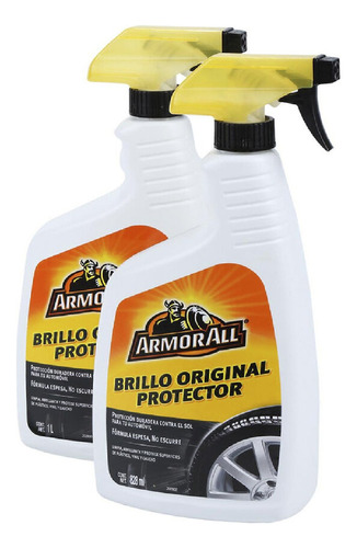 Armor All Abrillantador Formula Mejorada 2 Pzs