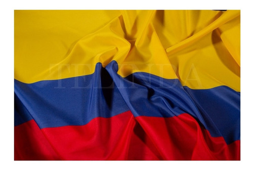 6 Metros De Tela Bandera Colombia  Ancho 1.50 Garantizada