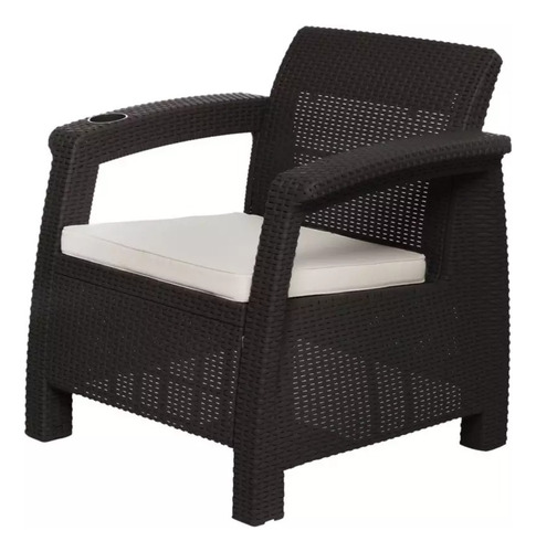 Sillon Exterior De Rattan