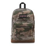 Mochila Jansport Right Pack Expressions -jsootzr6-4c4- Trip Color Camuflado Verde