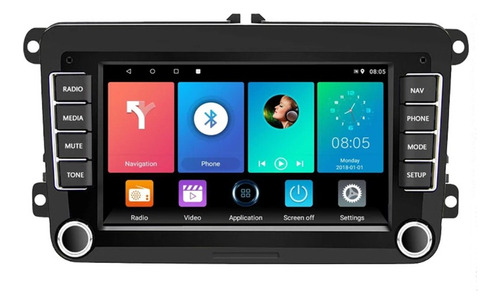 Estéreo Android Para Vw/golf/polo/tiguan/passat/octavia 8