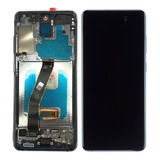 Modulo Original Pantalla Display Touch Samsung S20 Con Marco