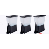 Dispensador  Bebidas Uso Restaurante Agua Fresca 3 Pack